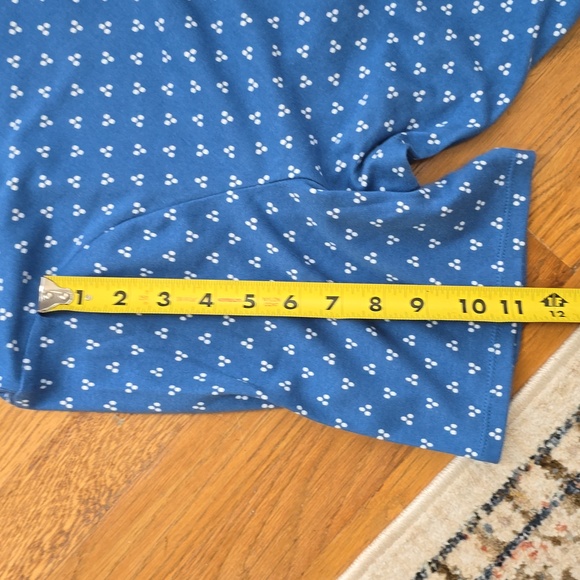 CROFT AND BARROW WOMEN'S PLUS SIZE BLUE & WHITE SHORT SLEEVES COTTON TOP SIZE 3X - Picture 12 of 12